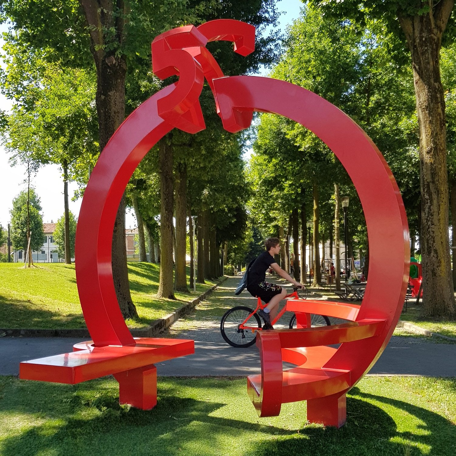 Riccardo Cordero, Sotto l'arco rosso